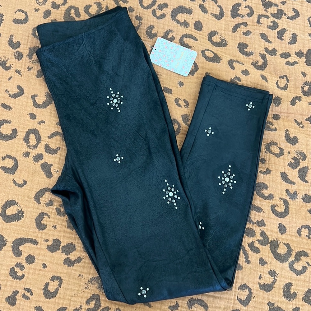 Free People Faux Suede Leggings - Picture 1 of 4
